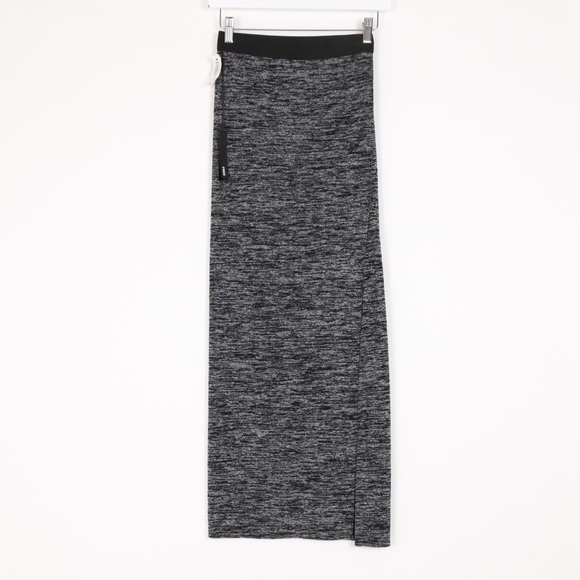 Wilfred Free Elson Skirt Heather Black NWT - Picture 1 of 9